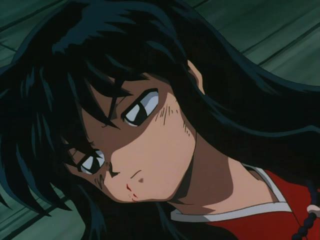 Otaku Gallery  / Anime e Manga / Inu-Yasha / Screen Shots / Episodi / 013 - L`enigma della luna nuova! Inuyasha dai capelli neri! / 182.jpg